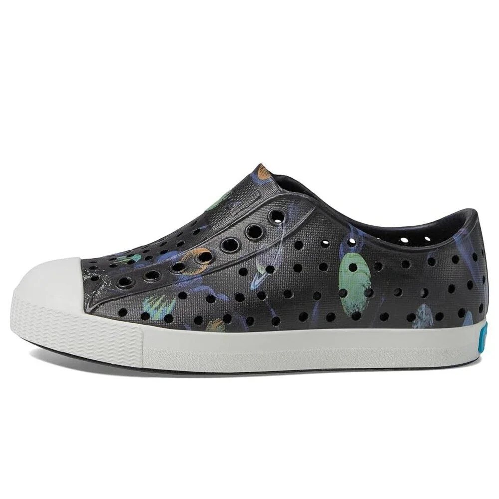 Native Shoes Jefferson Print 13111501-1046 Toddler 6 Black Slip On Shoe ZOGG2577